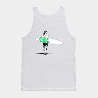 Surfing gift idea Tank Top